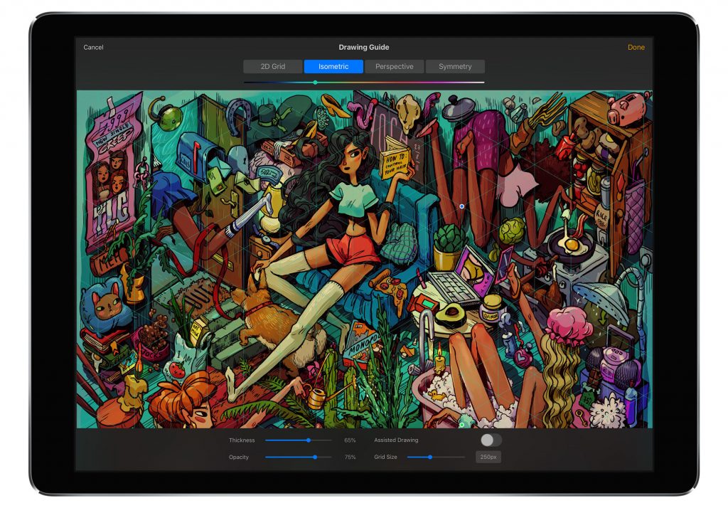 iDesign  20 phần mềm trên iPad Pro khai thác tối đa tính năng của Apple  Pencil Phần 1